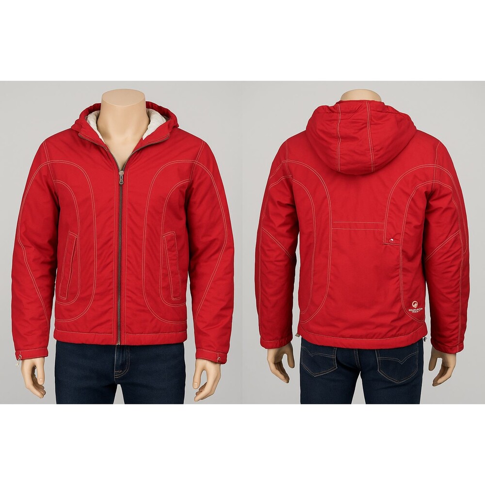 Vintage American Eagle Outfitters AE77 Performance Ski Jacket Red Adult Small